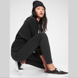 GAP High Rise Pinstripe Leggings